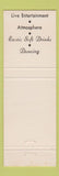 Matchbook Cover - The Chatterbox Young Adult Night Club Calgary AB