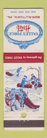 Matchbook Cover - Valley Forge Hotel Norristown PA