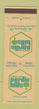 Matchbook Cover - Carson Inn Nordic Hills Itasca IL Carson Pirie Scott WEAR