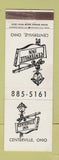 Matchbook Cover - Centerville Inn OH WEAR