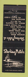 Matchbook Cover - Sterling Motels Winona Red Wing MN Clinton IA Minot Madison WI