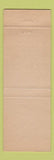 Matchbook Cover - Morris Hotels Santa Barbara Monica Los Angeles Fresno CA