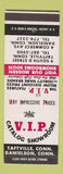 Matchbook Cover - VIP Catalog Showroom Taftville Danielson CT