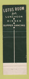 Matchbook Cover - LaSalle Hotel Chicago IL
