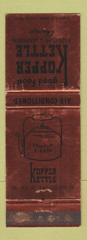 Matchbook Cover - Kopper Kettle Restaurant Chicago IL WEAR