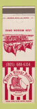 Matchbook Cover - Danish Village Bakery Los Angeles?