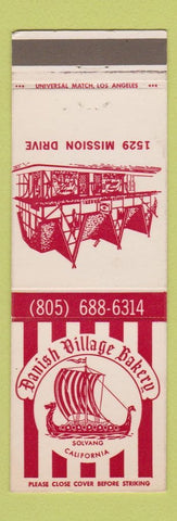 Matchbook Cover - Danish Village Bakery Los Angeles?
