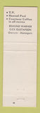 Matchbook Cover - Cyprus Hotel Palm Springs CA