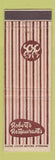 Matchbook Cover - Robert's Restaurants Van Nuys Los Angeles CA