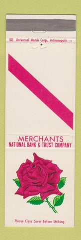 Matchbook Cover - Merchants National Bank Indianapolis IN