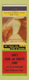 Matchbook Cover - Earl's Cigar Tobacco Store Chicago?