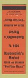 Matchbook Cover - Daubendiek's Market St Louis MO