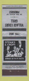 Matchbook Cover - Village Grill Pinehurst NC? ADVANCE