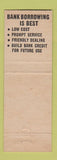 Matchbook Cover - St Joseph Bank and Trust South Bend IN Roseland