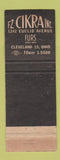 Matchbook Cover - Cikra's Furs Cleveland OH