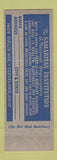 Matchbook Cover - Samaritan Institution Cleveland OH