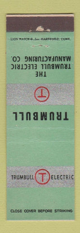 Matchbook Cover - Trumbull Electric switches circuit breakers