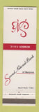 Matchbook Cover - Second National Bank Bucyrus Tiro OH