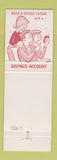 Matchbook Cover - Second National Bank Bucyrus Tiro OH