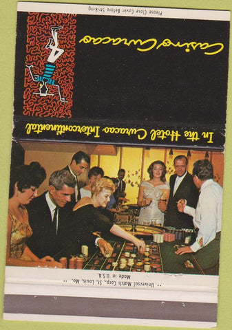 Matchbook Cover - Casino Curacao Netherlands Antilles 40 Strike