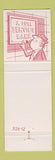 Matchbook Cover - Second National Bank Bucyrus Tiro OH