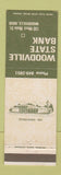 Matchbook Cover - Woodville State Bank OH