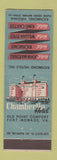 Matchbook Cover - Chamberlin Hotel Fort Monroe VA Richmond Hotels