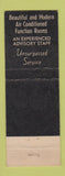 Matchbook Cover - Gold Coast Hotels Chicago IL Croydon Eastgate St Clair