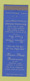 Matchbook Cover - Alamo Plaza Court Louisville KY