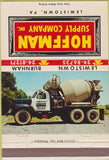 Matchbook Cover - Hoffman Supply Co Lewiston PA concrete 40 Strike