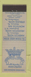 Matchbook Cover - Sterling Hotels Binghamton NY Allentown Montrose PA