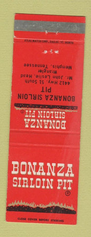 Matchbook Cover - Bonanza Sirloin Pit Memphis TN