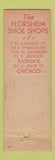 Matchbook Cover - Florsheim Shoes Chicago IL Baskin's
