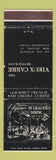 Matchbook Cover - The Vieux Carre Restaurant New Orleans LA WORN