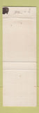 Matchbook Cover - WJ Bavol Hardware Plumbing Deli St Clair Shores MI