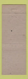 Matchbook Cover - Fox Hatters and Cleaners Lakewood OH