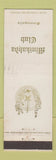 Matchbook Cover - Minikahda Club Minneapolis MN WEAR