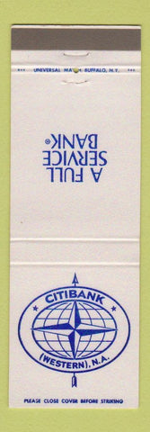 Matchbook Cover - Citibank Western