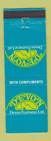 Matchbook Cover - Devon Footwear Shoes New Zealand WEAR