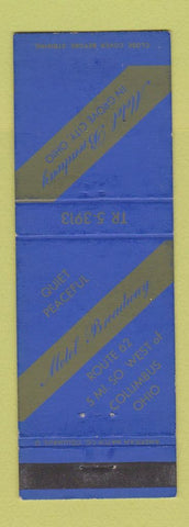 Matchbook Cover - Motel Broadway Grove City OH Motel Broadway Columbus OH