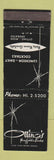 Matchbook Cover - Ottino's Restaurant Mayfield Heights OH WEAR