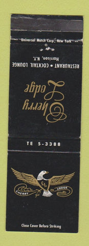 Matchbook Cover - Cherry Lodge Restaurant Harrison NY WEAR