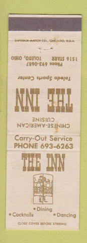 Matchbook Cover - The Inn Chinese Restaurant Toledo OH
