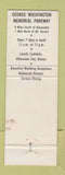 Matchbook Cover - Cedar Knoll Inn Mount Vernon VA