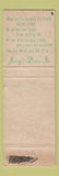 Matchbook Cover - Jerry's Restaurants KY IN FL AL OH NC CHAIN WEAR