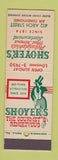 Matchbook Cover - Shoyer's Restaurant Philadelphia PA
