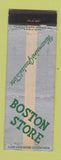 Matchbook Cover - Boston Store Milwaukee? WI