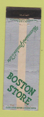 Matchbook Cover - Boston Store Milwaukee? WI