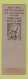 Matchbook Cover - Boston Store Milwaukee? WI