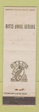 Matchbook Cover - Tatem Surf Club WEAR